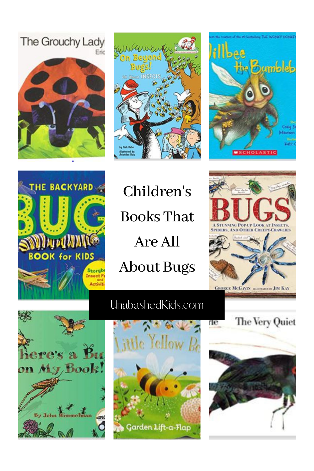Children's books that are all about bugs